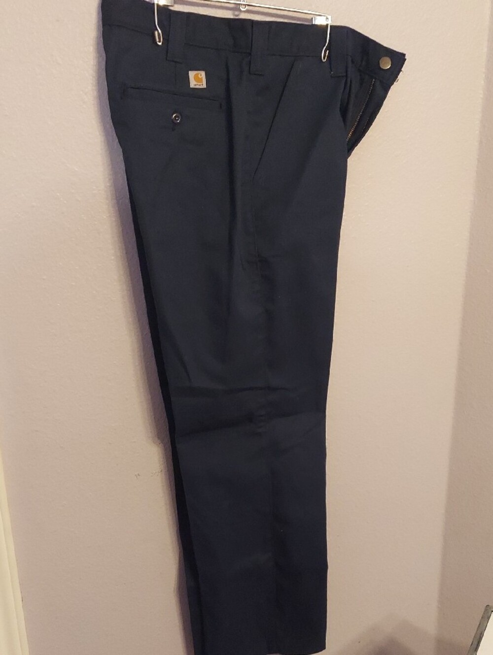 Carhartt Navy Twill Work Wear Pants Sz 32x34 NWT Unisex! - Picture 6 of 6